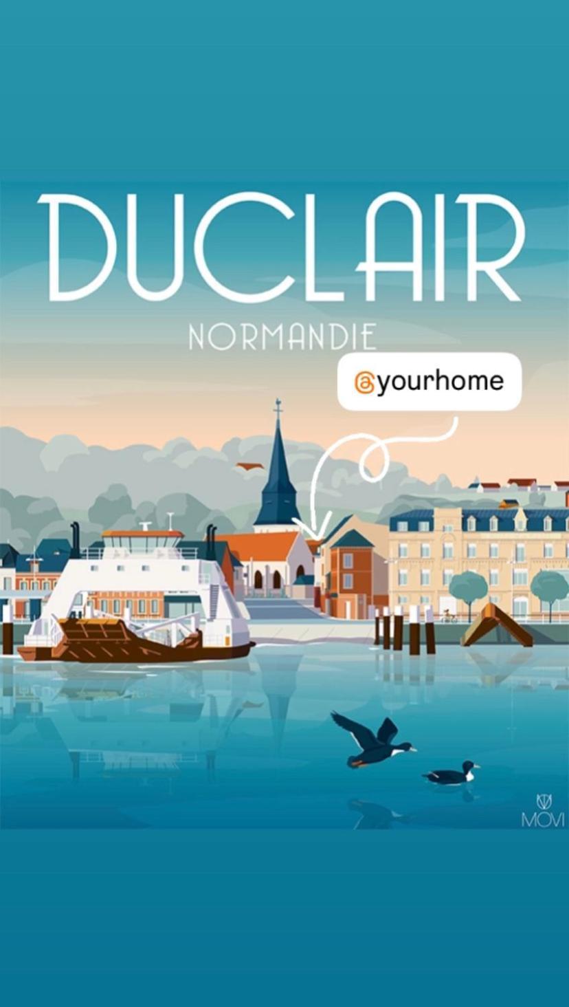Apartamento La Seine En Couleurs Duclair Exterior foto